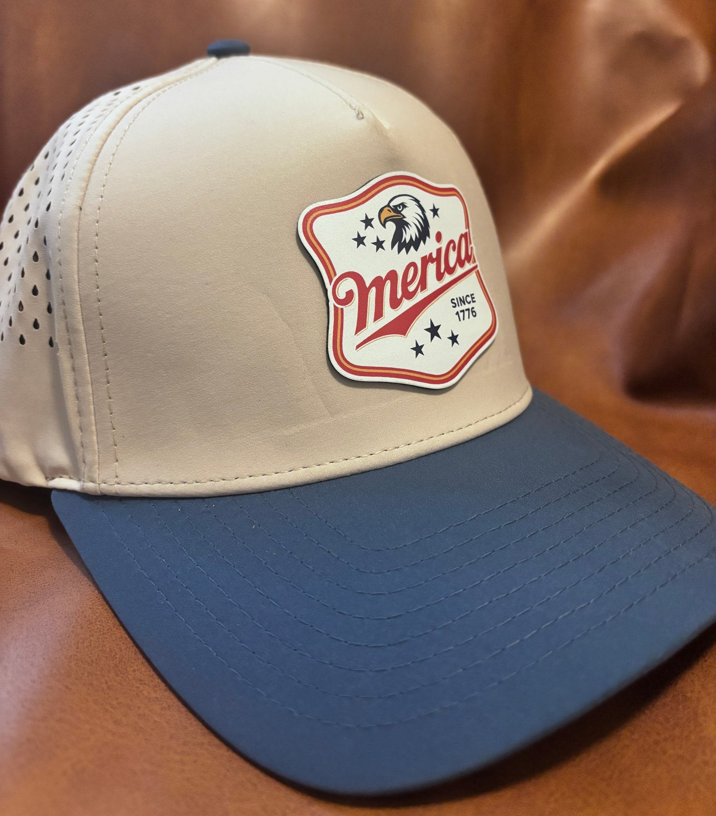"Merica" UV Patch Performance Hat