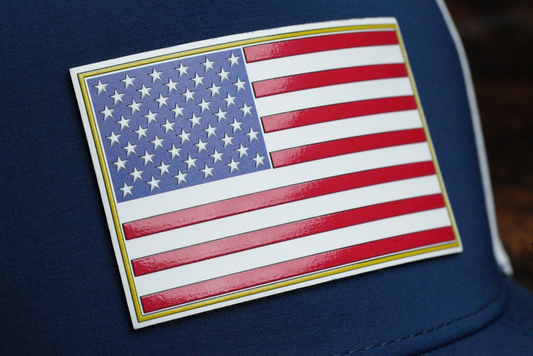 USA Flag UV Patch Performance Hat