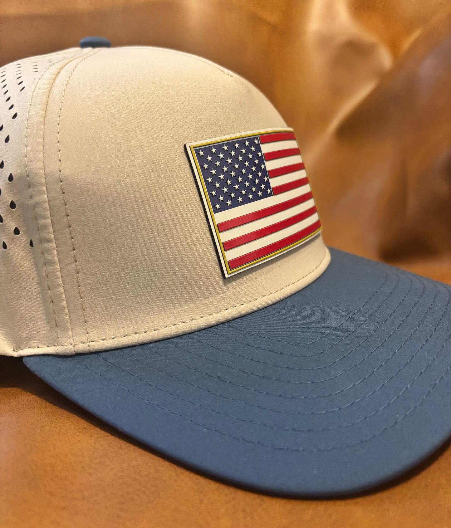 USA Flag UV Patch Performance Hat