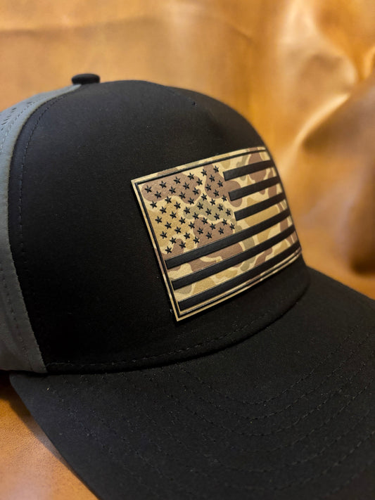USA Flag UV Camo - Fowl Play Performance Hat