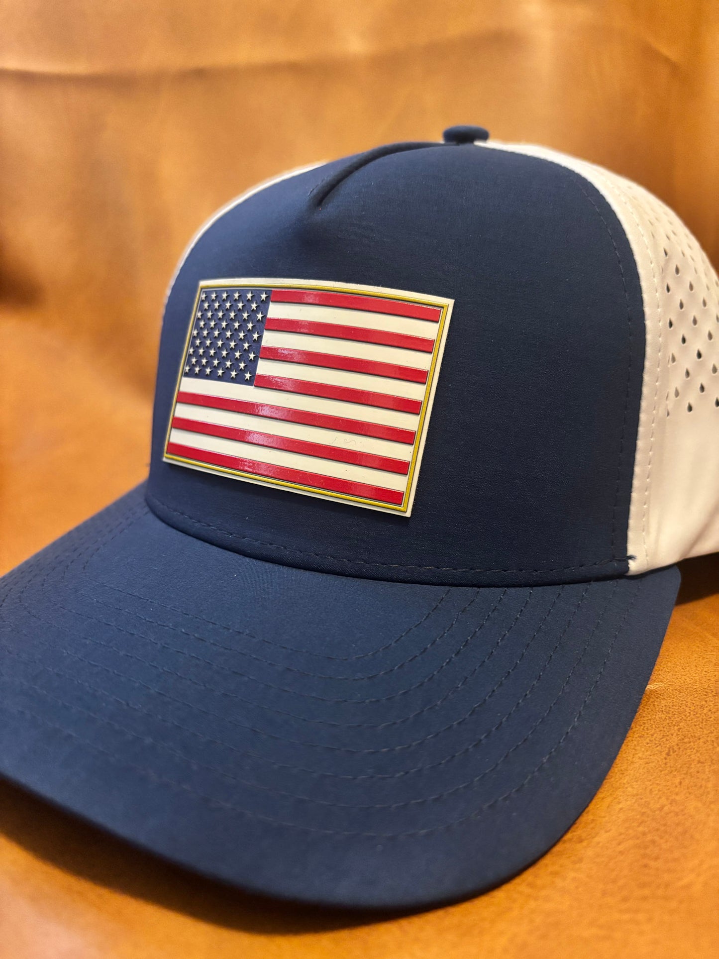 USA Flag UV Patch Performance Hat