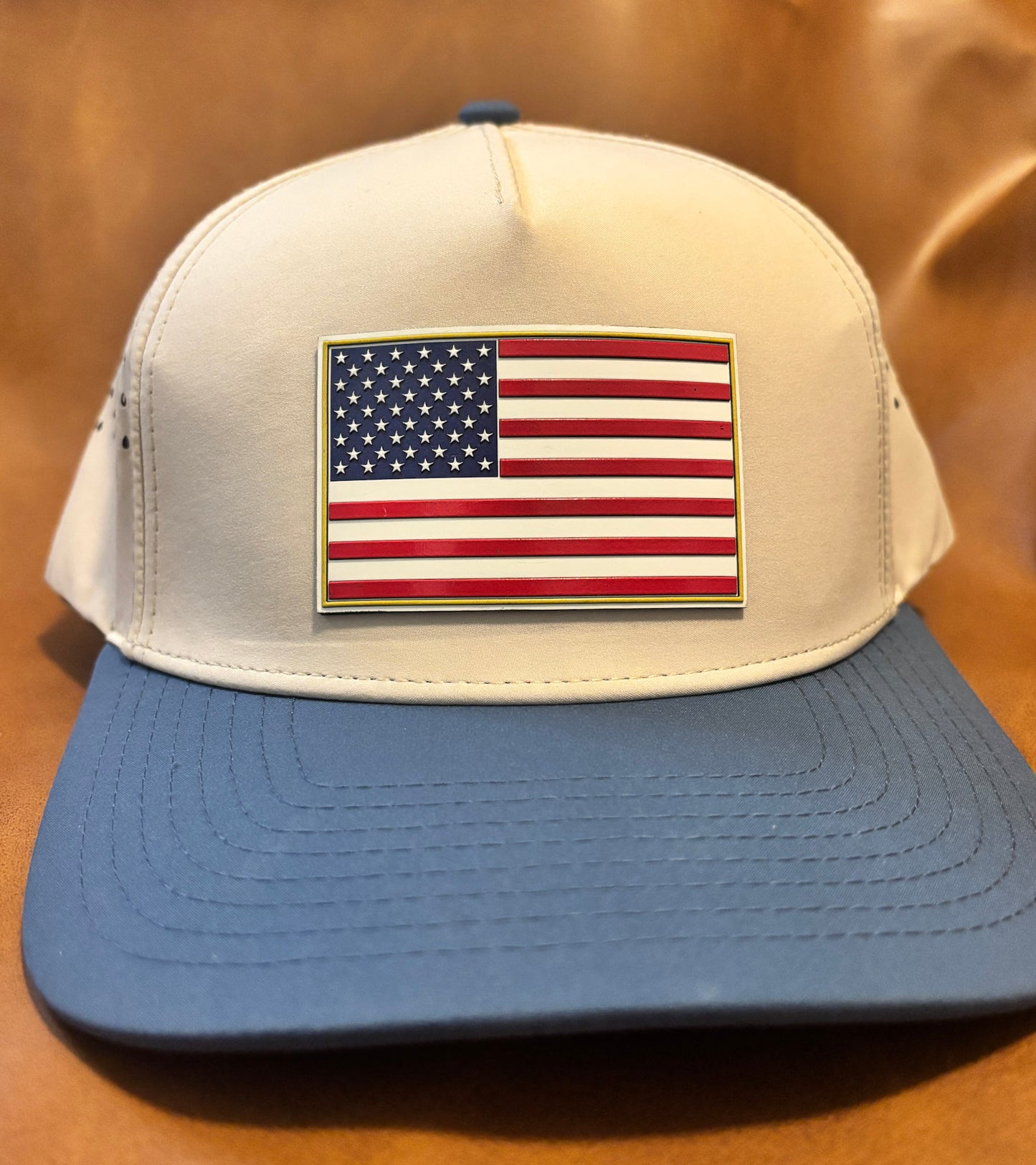 USA Flag UV Patch Performance Hat
