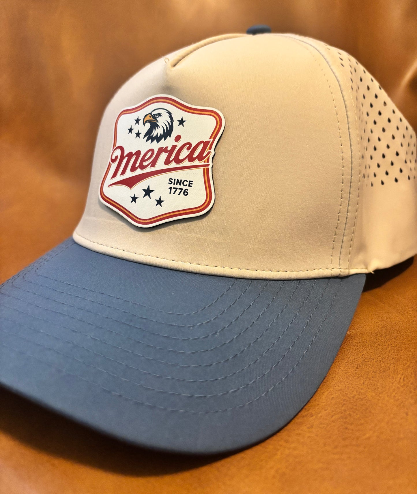 "Merica" UV Patch Performance Hat